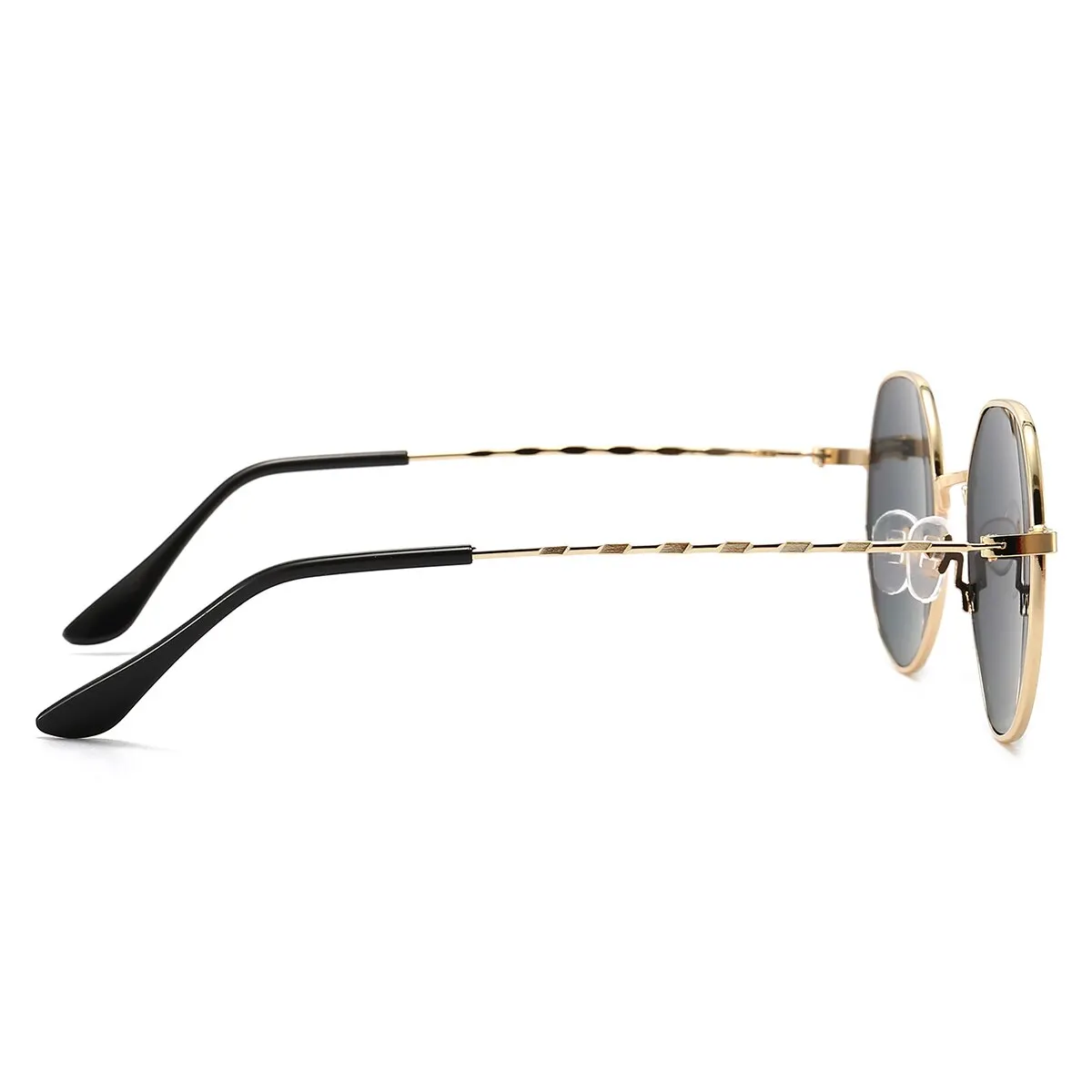 Wielokąt metalowe okulary przeciwsłoneczne w stylu Vintage dla kobiet okulary przeciwsłoneczne męskie luksusowe marki okulary przeciwsłoneczne damskie lustrzane Gafas De Sol Uv400 — zdjęcie 6