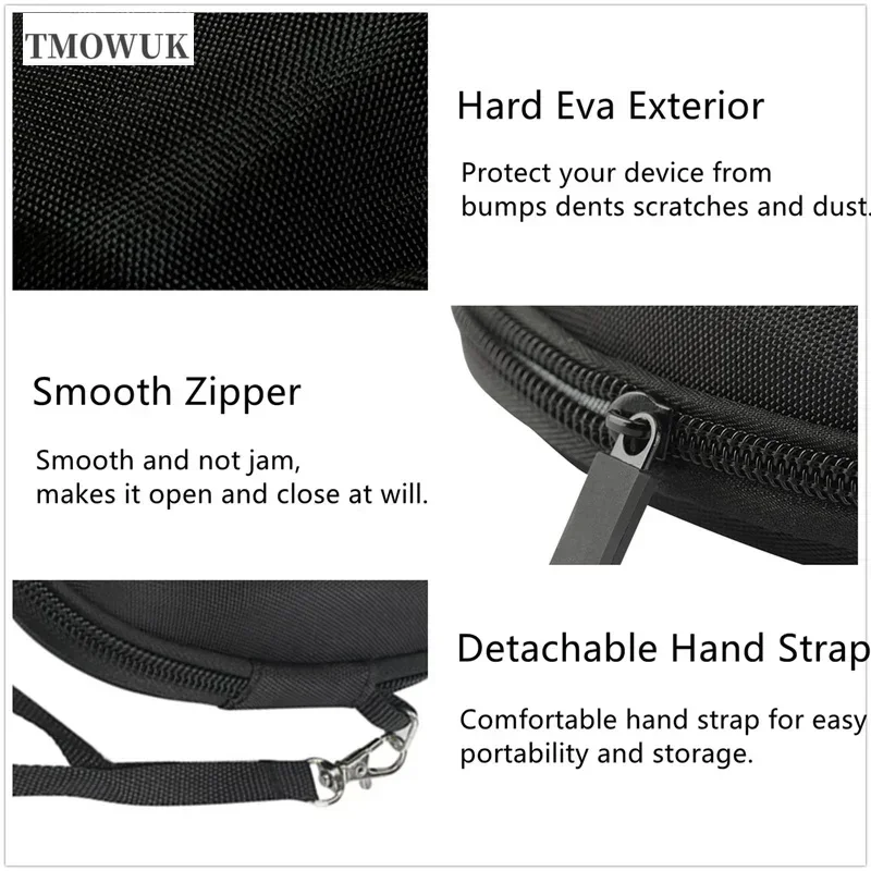 For Logitech MX Master 3S wireless mouse sturdy hard shell portable carry pouch scratch-proof mouse protective storage box