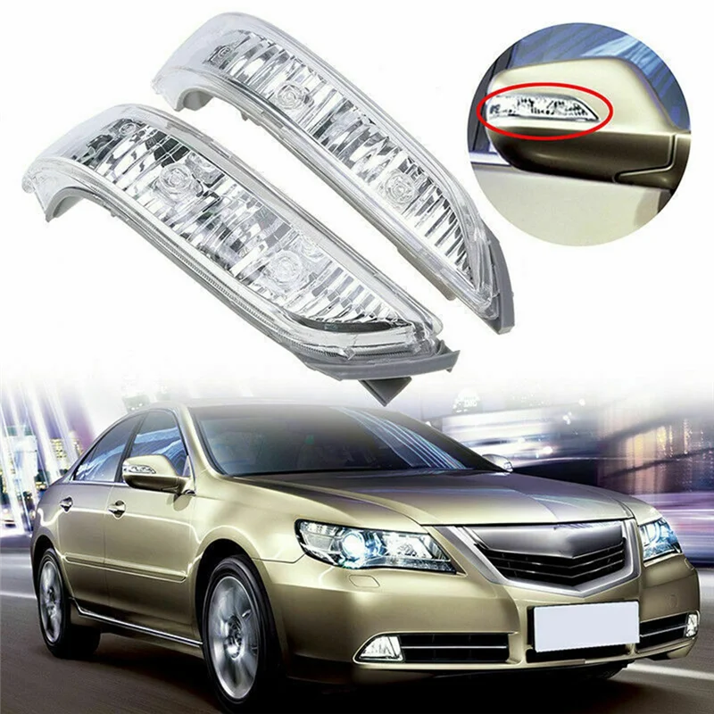 Links 34350-sja-g02 Achteruitkijkspiegel Achteruitkijkspiegel Licht Led Richtingaanwijzer Voor Honda 08-13 Accord 07-10 Acura Rl