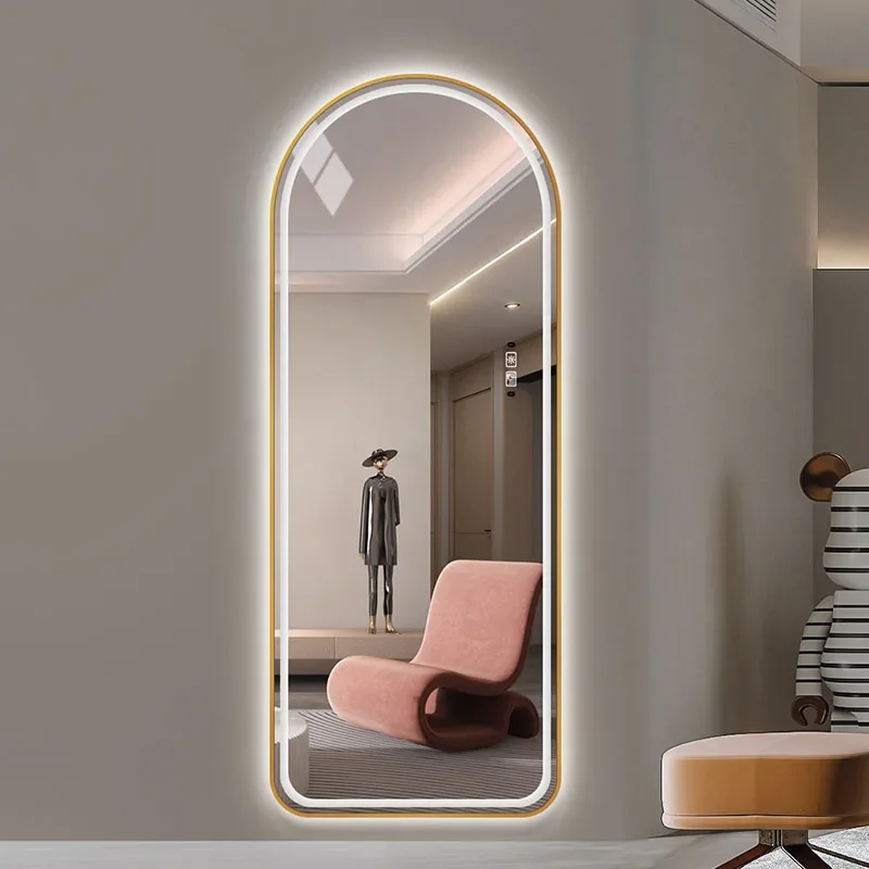 Full Body Nordic Bath Mirrors Decorative Rectangle Bath Mirrors Modern Style Ornament Specchio Decoration Home