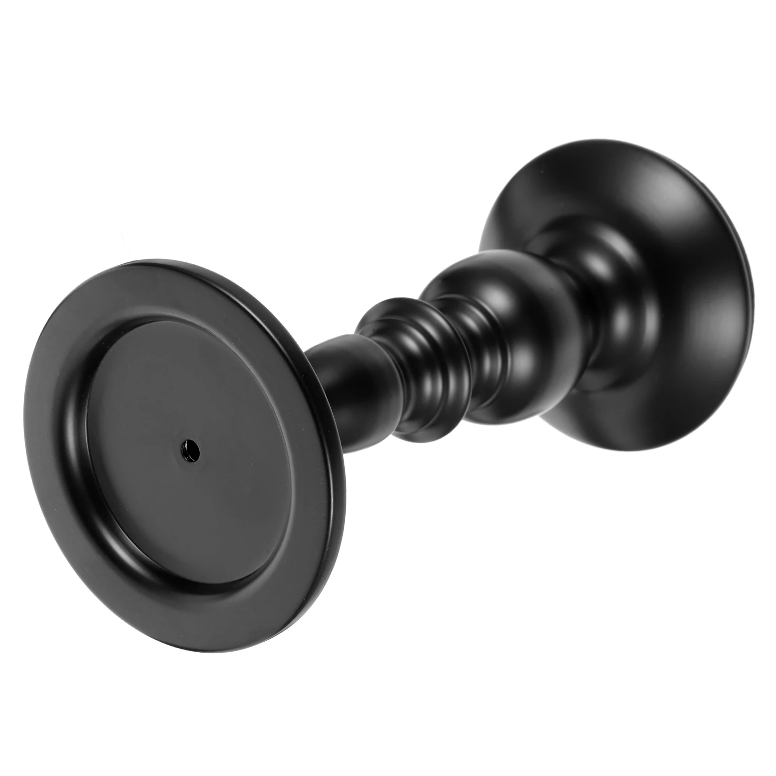 

Metal Holder Black Pillar Elegant Design Taper Pillar Candles Banquets Tabletop Centerpiece Gift Holder