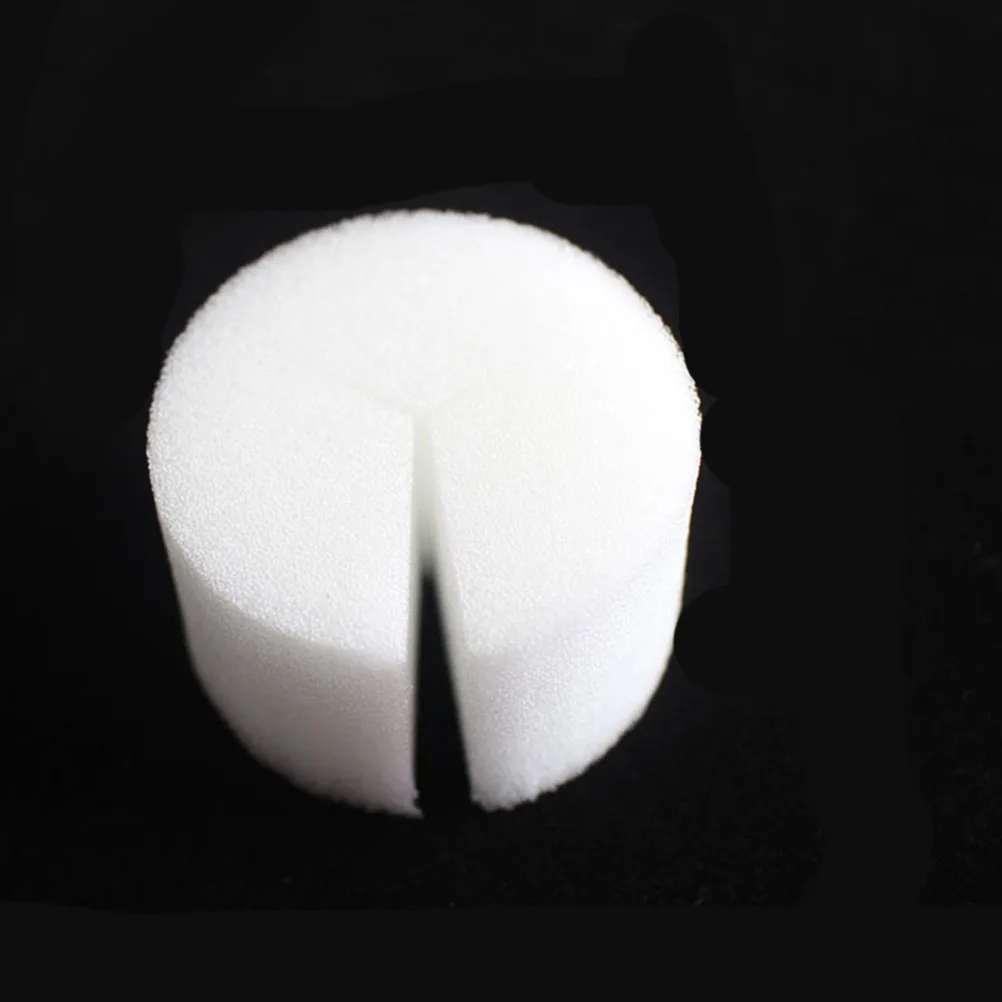 

55 Pcs Horticultural Planting Sponges White Vegetable Gardening Tools Hydroponics Sponge Reusable Sprouting Seeds