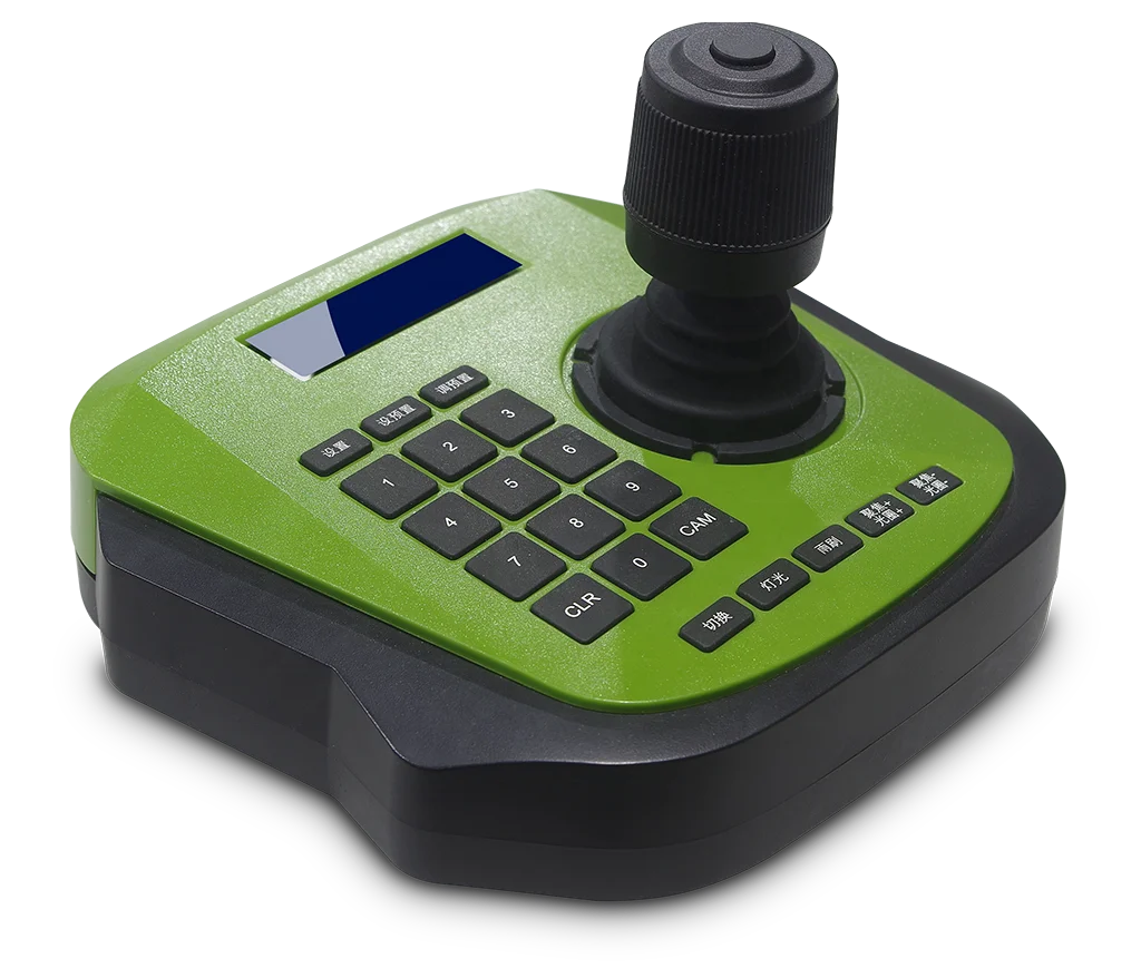 Factory Sell Ip Ir Vehicle Mounted Ptz Camera Controller with Lcd Screen and 4D Joystick