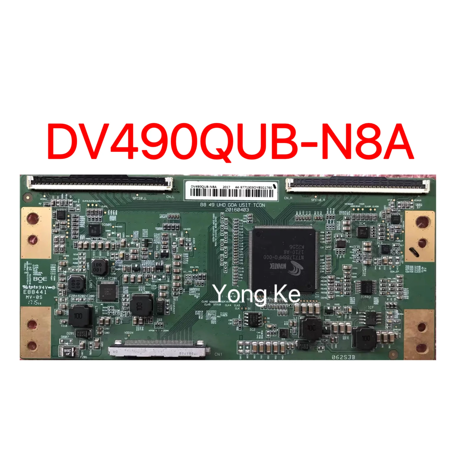 

Brand new original 4K logic board HV490QUB-N8A BB 49UHD GOA USIT TCON barcode DV490