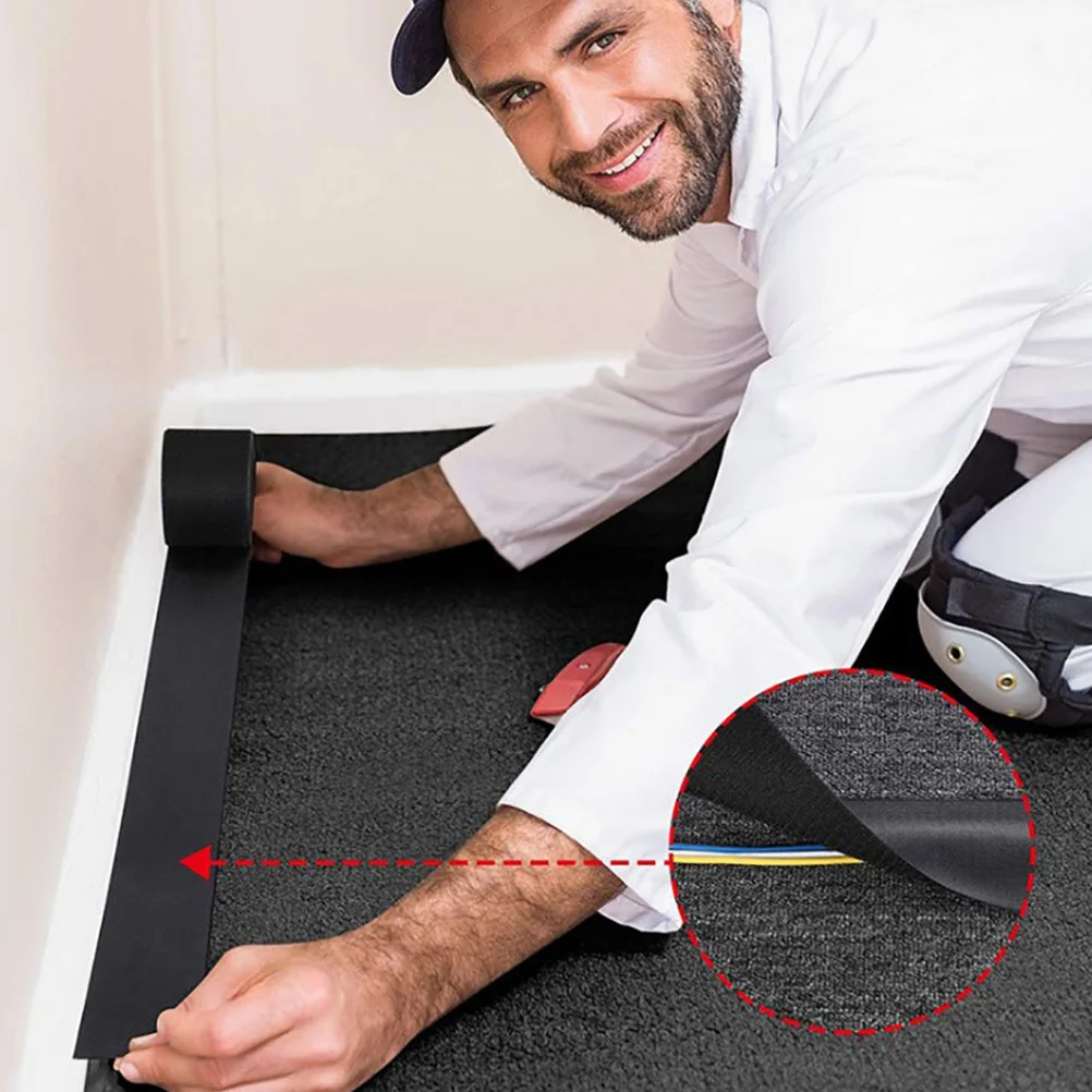 

Floor Cord Cover Carpet Cable Protector 3 Meters Premium Polyester Power Cable Organizer Cord Concealer for Home