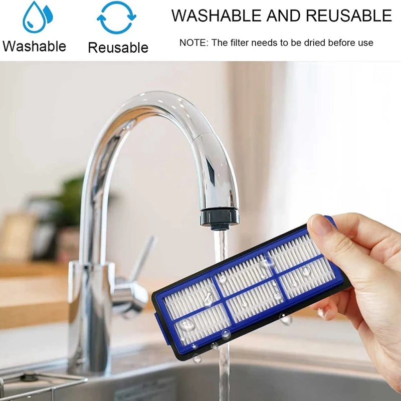 قطع غيار لـ Robovac ، فرش جانبية ، فلتر HEPA ، متوافق مع Robovac 11S Max 15C Max ، ملحقات مكنسة كهربائية روبوت