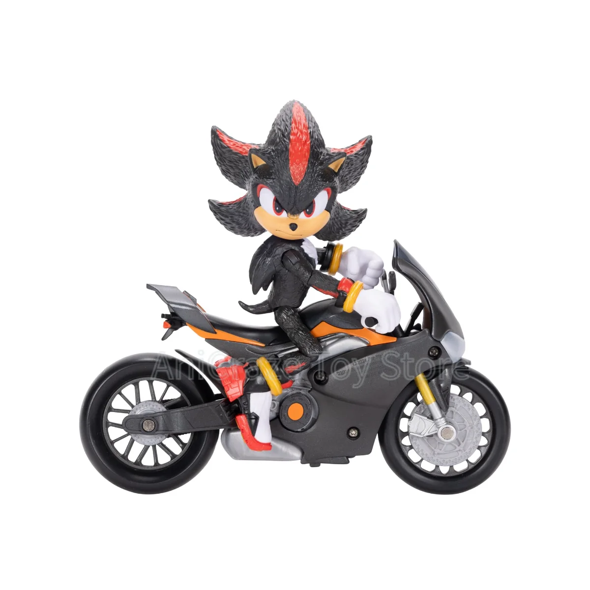 Sonic3 Movie 5 Fig Shadow Motorcycle Action Figures Super Sonic