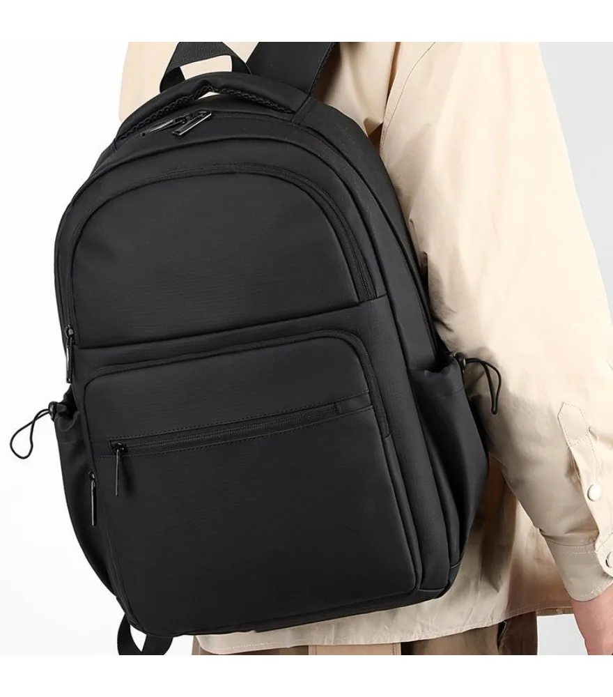 

Leisure business trip travel backpack fashion Korean version high school college student schoolbag large capacity backpack male