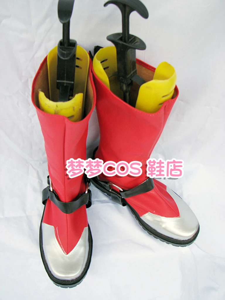 Blazblue Ragna The Bloodedge Cosplay Schuhe Stiefel Anime Halloween Party Kostüm Zubehör Requisiten
