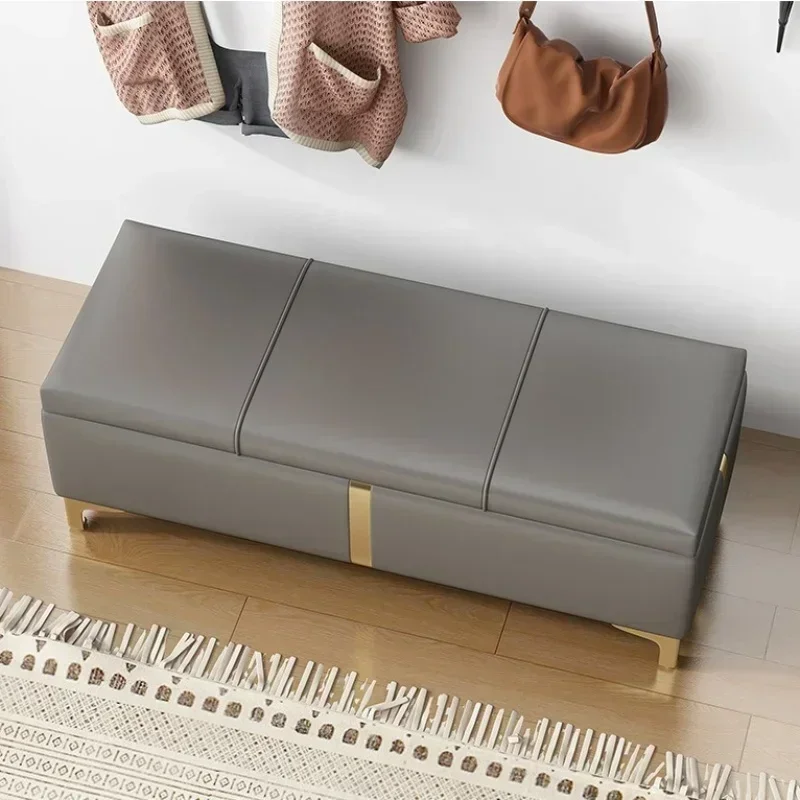 Household Goods Shoe Changing Cabinet Stool, Home Entrance Small Stool, Foyer Storage, Low Stool, Bed End Can Be Stored