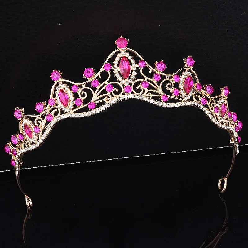 Copricapo della sposa - Corona. Matrimonio. Lussuose e dei dollari. Accessorio per capelli da sposa. Cerimonia del 18° compleanno in arrivo. Corona ac