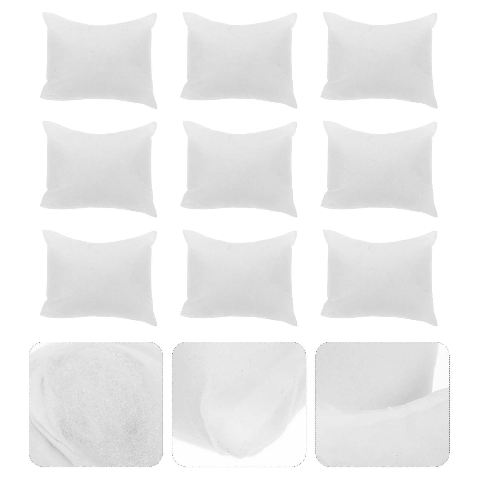 

20 Pcs Bracelet Pillow Watch Small Display Decorative Flannel Mini Pillows Bangle Man Case