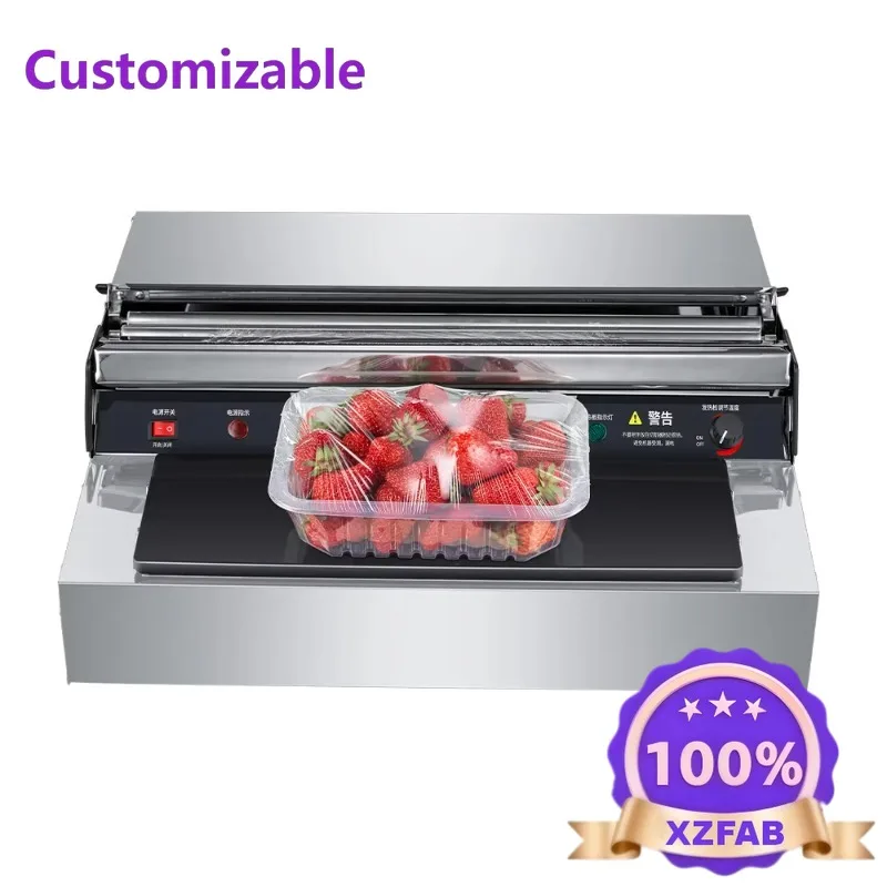 Factory Direct 2026 Fruit and Seafood Pasta Cheese Meat Sausage Meat and Vegetable Shrink Wrapping Machine