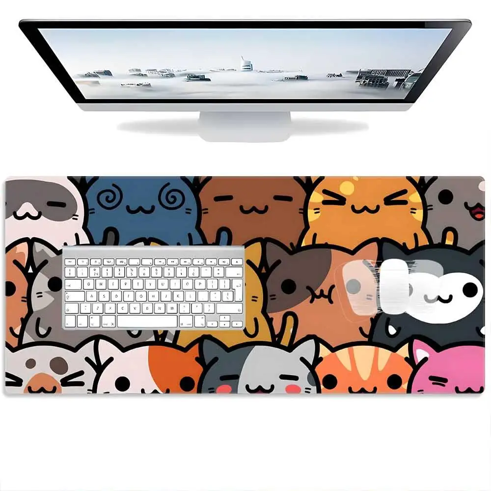 ماوس أنيمي ماوس حصيرة الألعاب ماوس حصيرة XXL لطيف الحيوان ماوس حصيرة ماوس الحصير ماوس حصيرة XXL الحد الأدنى مكتب حصيرة الوسادة #2