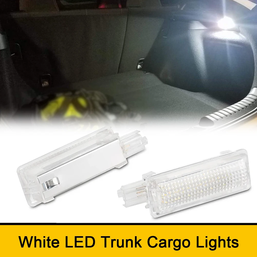 

2pcs LED Interior Trunk Cargo Bed Light For Ford Edge Mustang Fusion Escape Lincoln MKS MKZ MKC Continental Interior Assembly