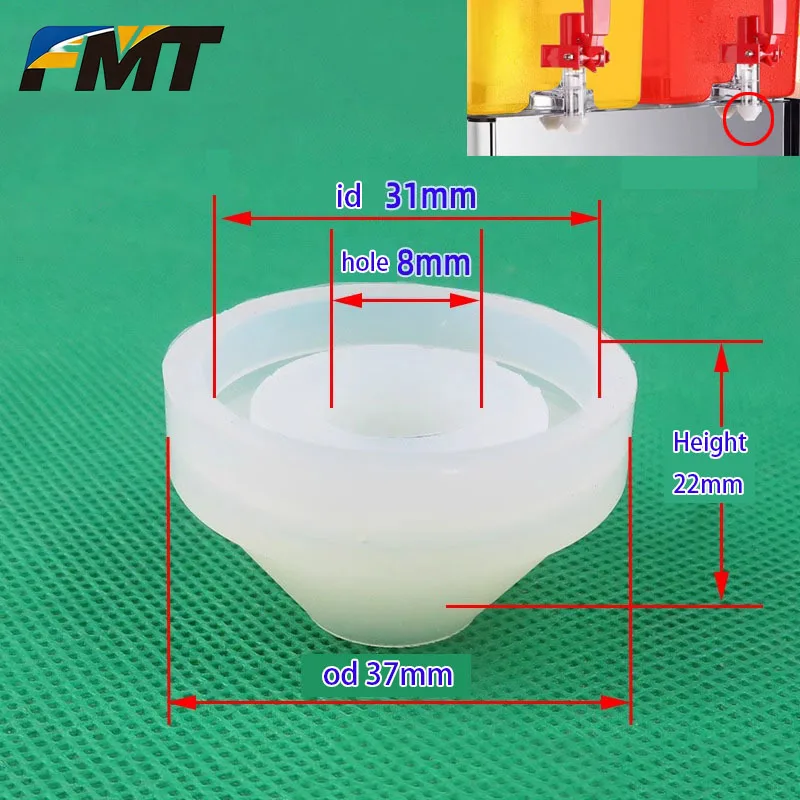 Juicer Beverage dispenser water outlet nozzle for 10L 18L 20L Cold drink machine Drip-proof Sealing washers Spare parts