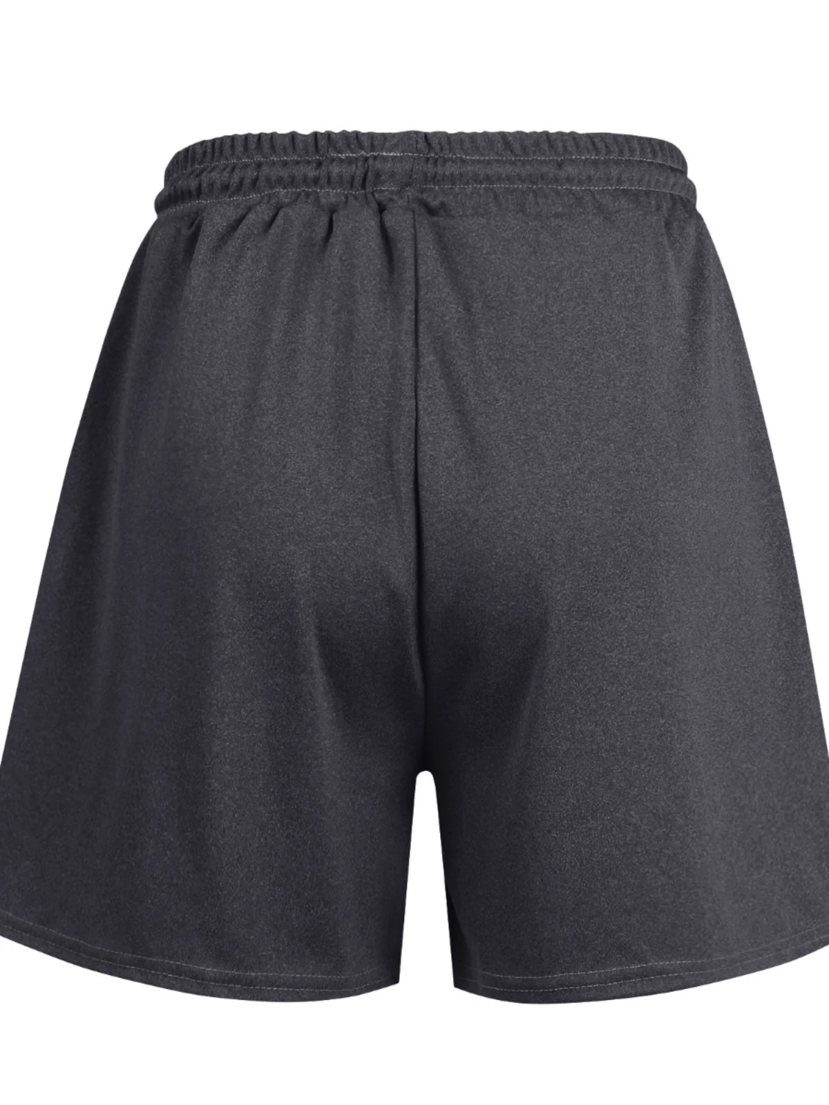 여름 여성 캐주얼 루즈핏 스트링 하이웨이스트 스트레이트 레그 팬츠 폴리에스터 섬유 스윗 슬레 롱 팬츠