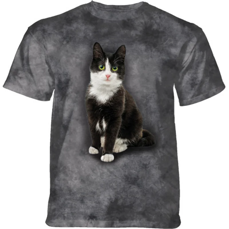 New 3d Printed Cute Cat T Shirt For Men And Women Summer Loose And Comfortable Permeation Clothes Boy Girl Casual Short Sleeve