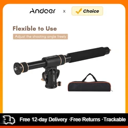 Andoer Universal Tripod Extension Arm Aluminum Alloy Detachable Extender Horizontal Centre Column for Tripod 48-106cm Tripod