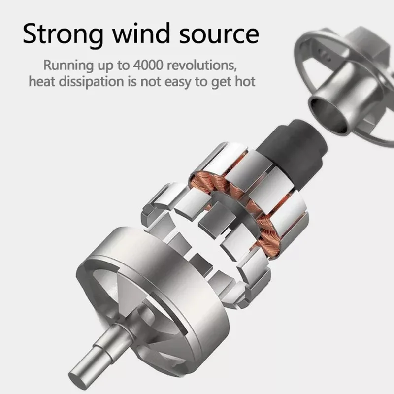 Фабрика горячая оптовая перезаряжаемый мини-вентилятор портативный удобный USB-вентилятор складной зажим ручной вентилятор