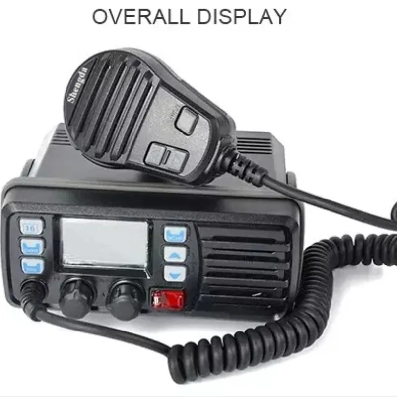 

Hot Sale 25W Marine Radio IP-67 Two Way Marine Radio Transceiver VHF GPS Fixed Waterproof Boat Marine Radio
