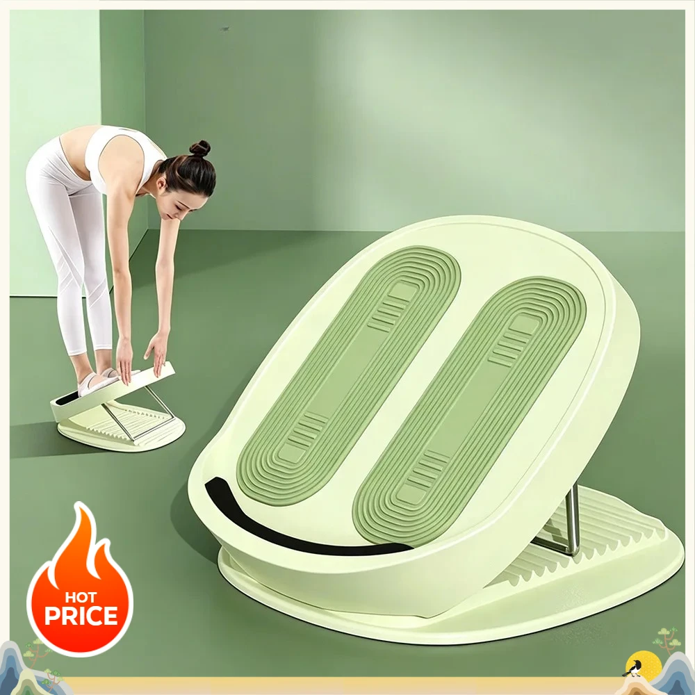 15‑Gear Foldable Calf Stretching Board Adjustable Incline Ankle Foot Stretcher for Ankle Mobility Athletic Training Home Gym Fit