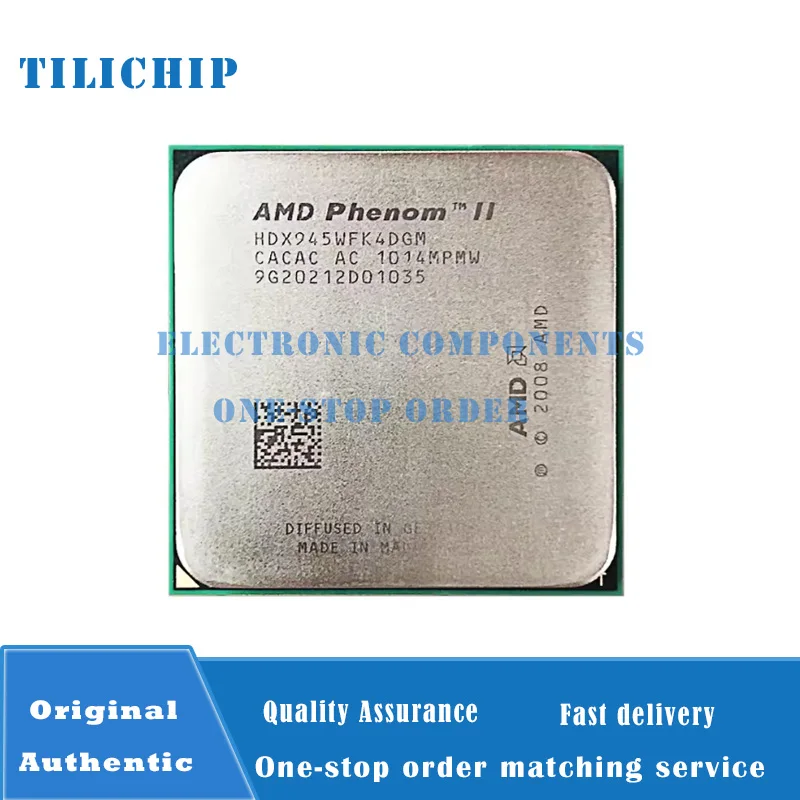 X4 945 95W 3.0GHz  Quad-Core CPU Processor HDX945WFK4DGM /HDX945WFK4DGI Socket AM3