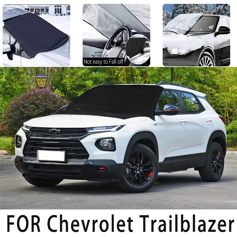 

Car snow cover front for Chevrolet Trailblazer snowprotection heat insulation Sunscreen wind Frost prevention car accessories