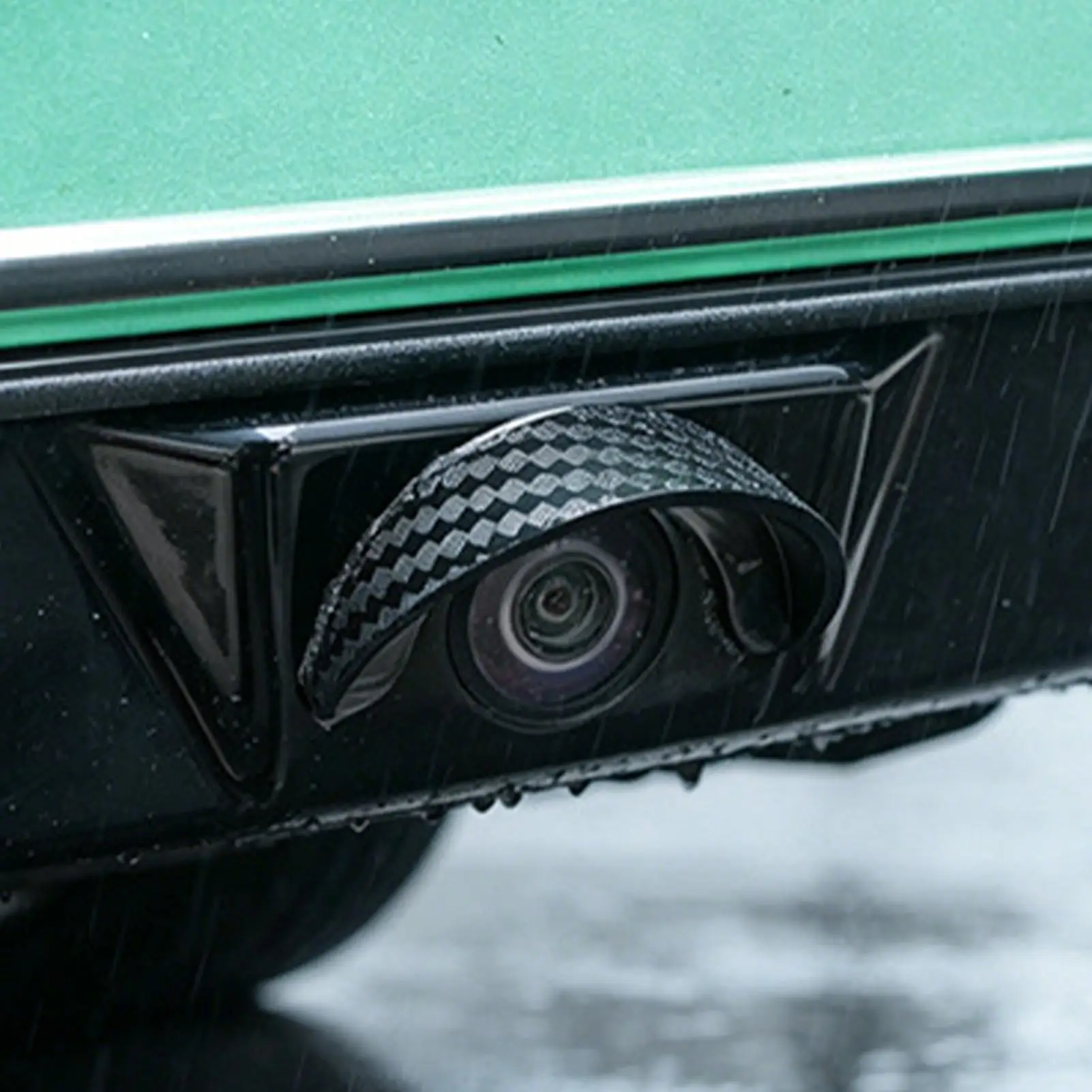 Car Backup Camera Rain Shield Self-Adhesive Waterproof Protector Reverse Cameras Protective Rain Cover for Vehicle Truck Sedan
