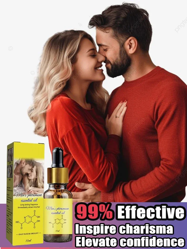 Sexy Sexual Flirting Pheromone Perfume for Men attract Women,Long-lasting Intimate Partner Stimulates Perfume Essential Oil