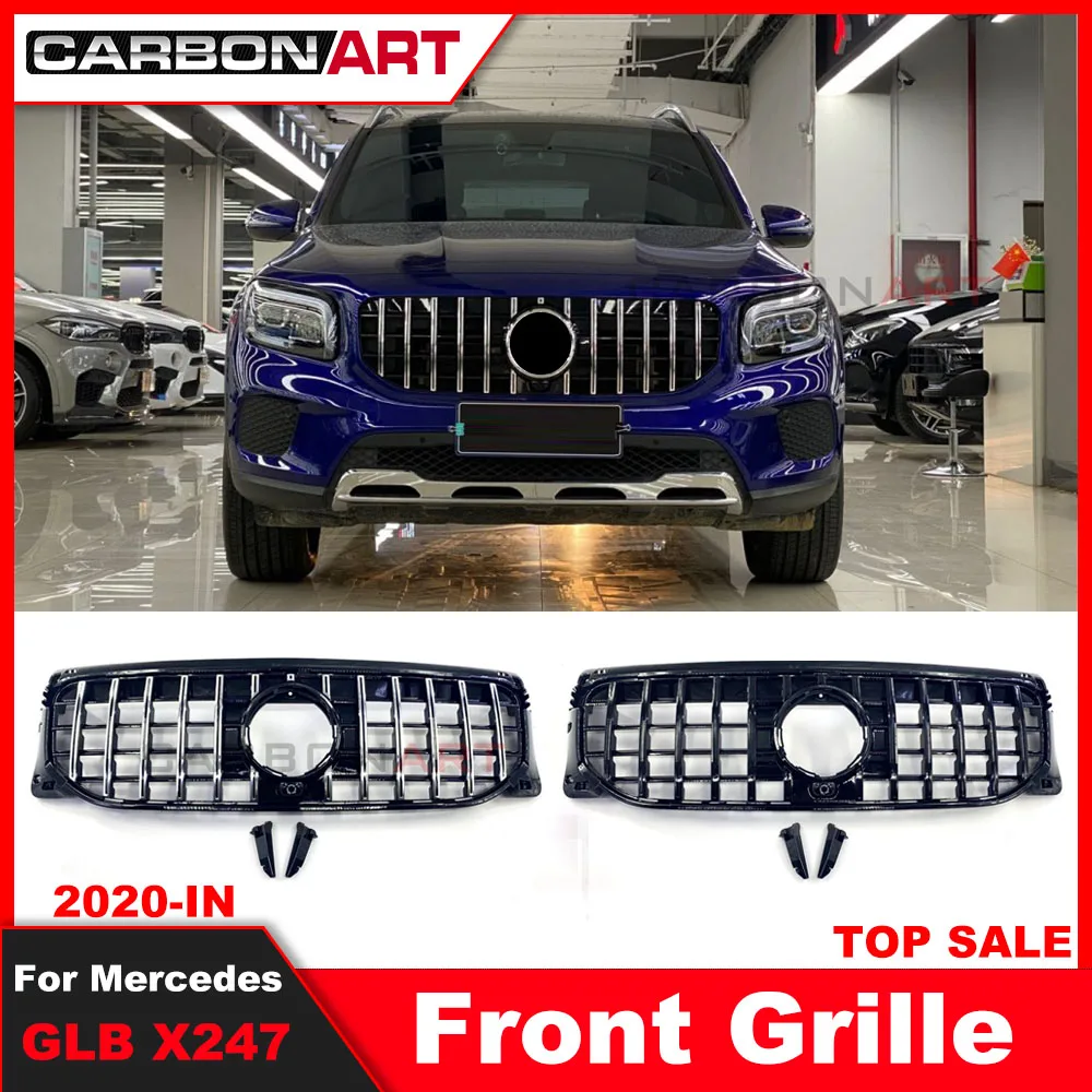 

Year 2021-2023 GLB Class X247 GT Grille Front Grid For merced GLB200 Sport model X247 Panamerica Grille