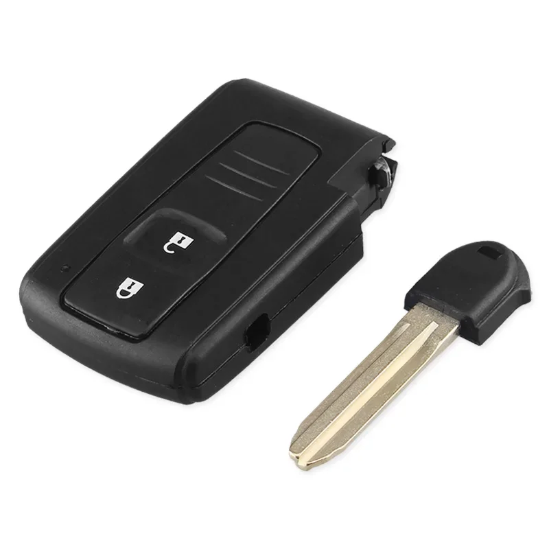 KEYYOU 2/3 Buttons Keyless Remote Key Shell For Toyota Prius Corolla Verso Camry Smart Car Key Case Replacement view 3