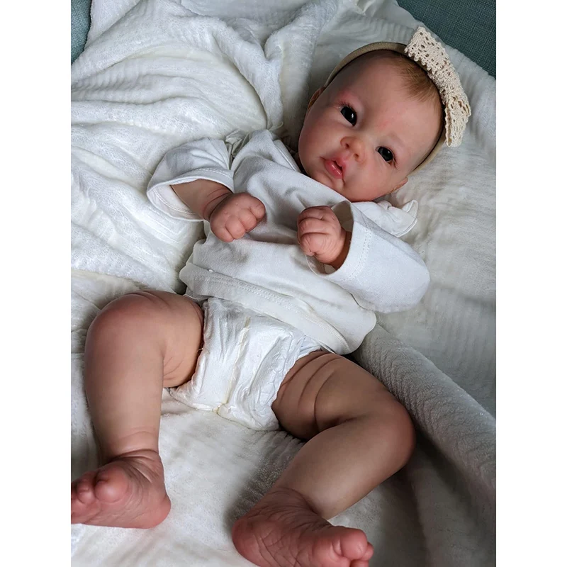 

20inch Reborn Baby Doll Luca with Soft Body Lifelike The Newborn Baby Doll with Hand Painted Hair