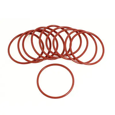 

58mm x 3mm x 52mm Metric Rubber Sealing Oil Filter O Rings Gaskets 10pcs