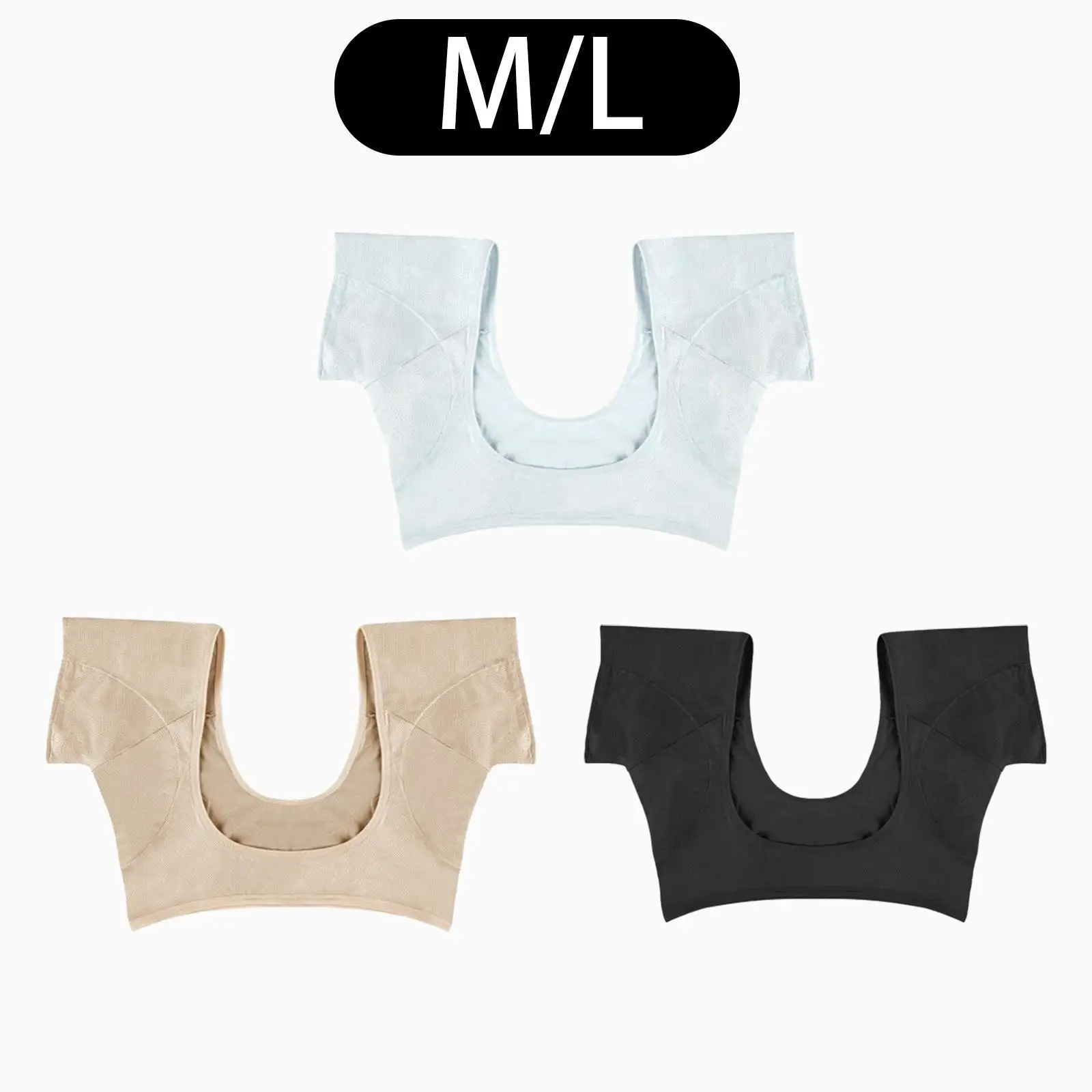 

Armpit Sweatproof Shirt Underarm Pads Sweat Absorption Underarm Sweat Vest Women for Running Exercise Yoga Sweating Dancing