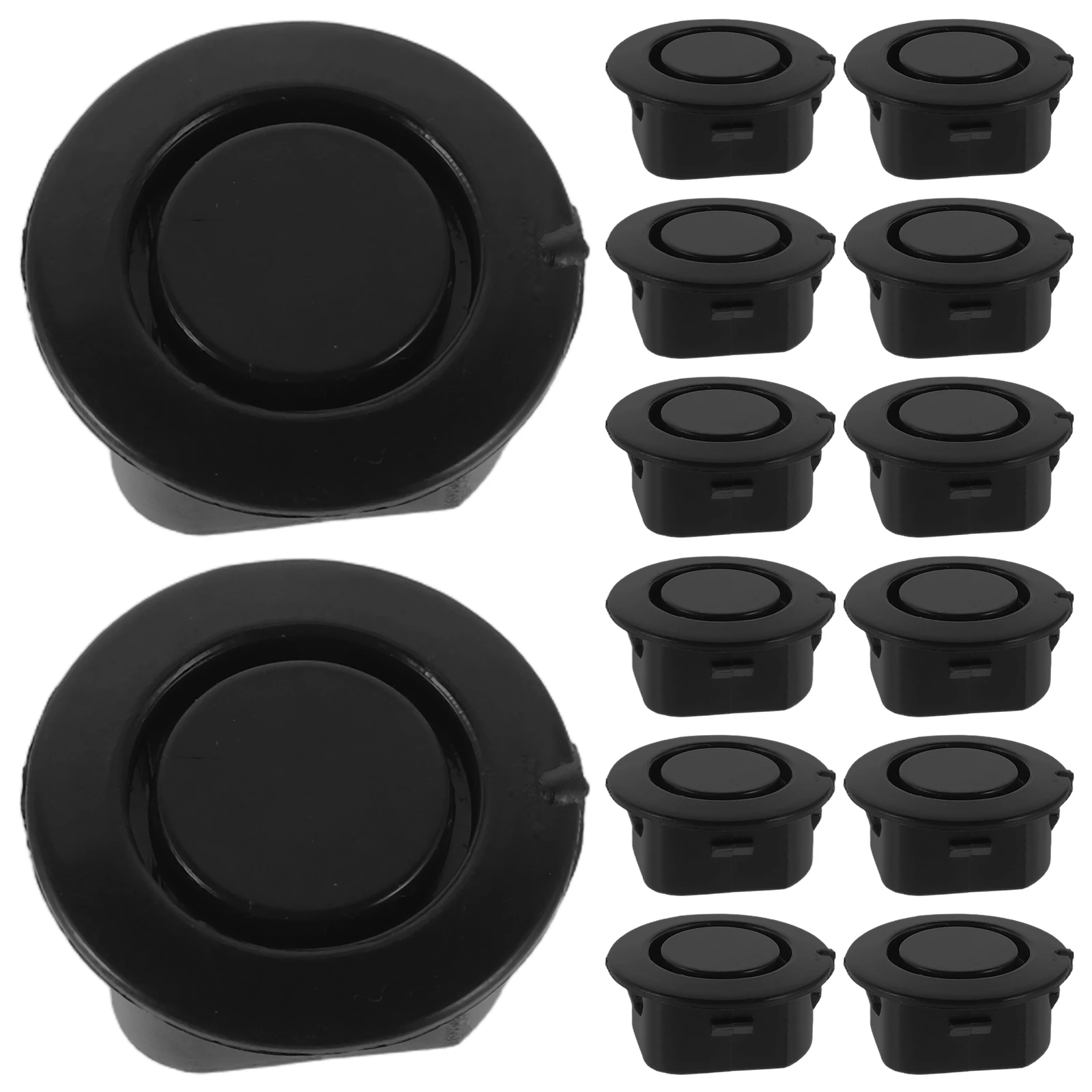 20 قطعة غطاء فتحة المصد سدادة مطاطية التوصيل للسيارة الجبهة الخلفية العالمي اكسسوارات السيارات الحماية الخارجية للمركبة #1