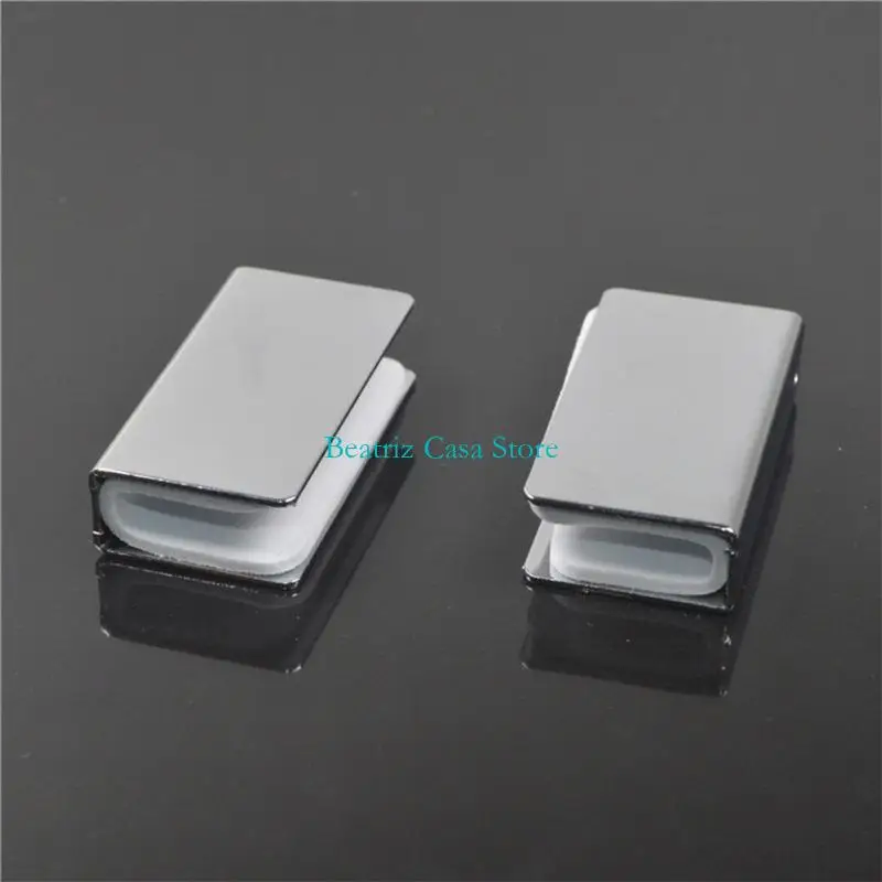 Conjunto 8 placas magnéticas sem moldura Clipe porta vidro sem ferramenta Nead KXRE