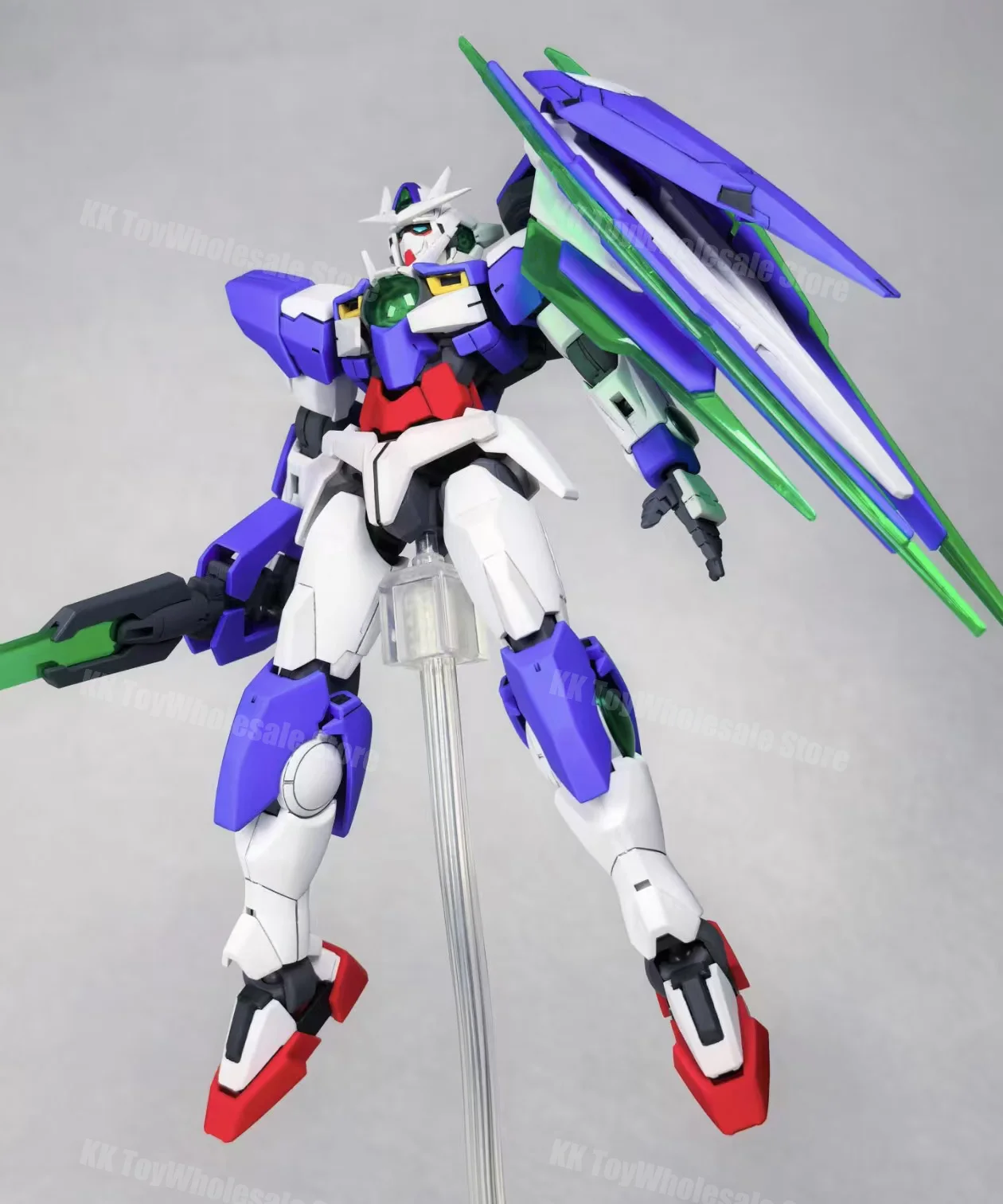 Nuovo JUJIANG Modello 1/144 HG GNT-0000 00 Qan Kit Modello di Montaggio Anime Action Figure Robot Modello di Plastica Regali Giocattoli