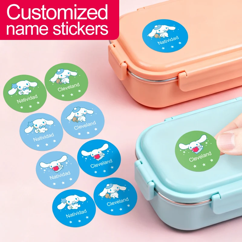 

Personalized Cinnamoroll Waterproof Name Stickers for School Supplies Organization Back to School Gifts & Christmas Gifts