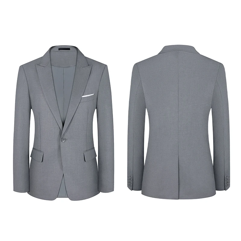 

Business Formal Suit Jacket – Crisp & Professional for the Office, Perfect for Weddings