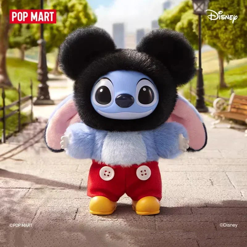 

POPMART Disney Stitch Adventure Series Vinyl Plush Blind Box Mystery Box Toys Doll Cute Anime Figure Desktop Ornament Collection