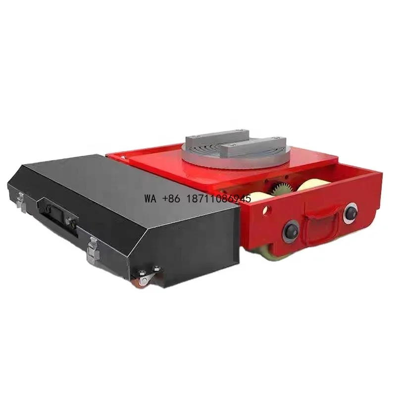 15t 25t Remote-Operated Electric Cargo Rigger Tool Tank Trolley Pallet Truck Roller Material Handling Equipment