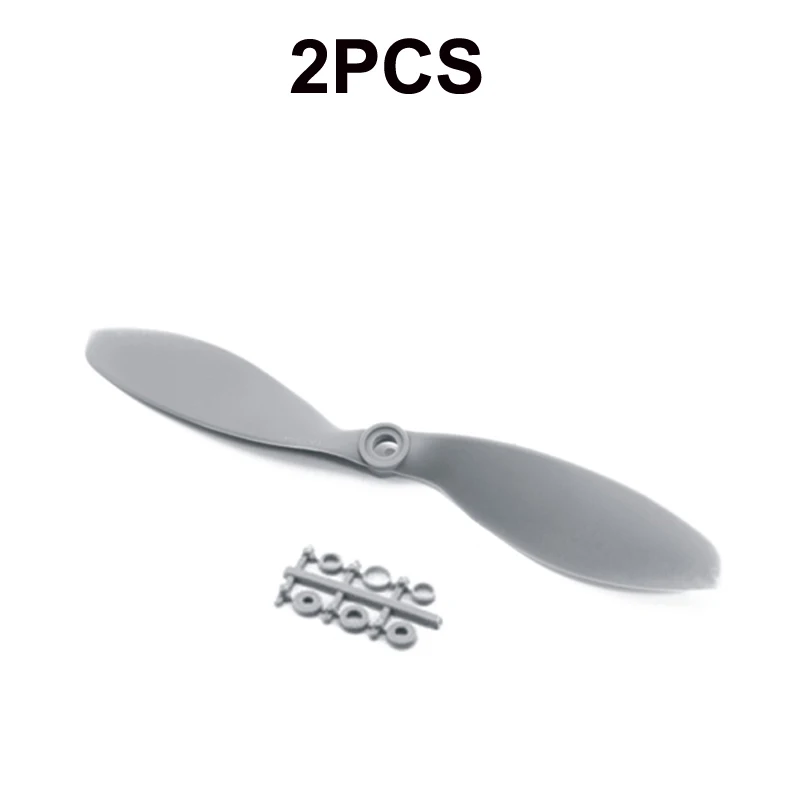 2pcs Electric Propeller Props Slow Fly Paddle Blade 7x3.8 7x5 9x4.7 2-Blade Propeller for RC Airplane Model Replace APC