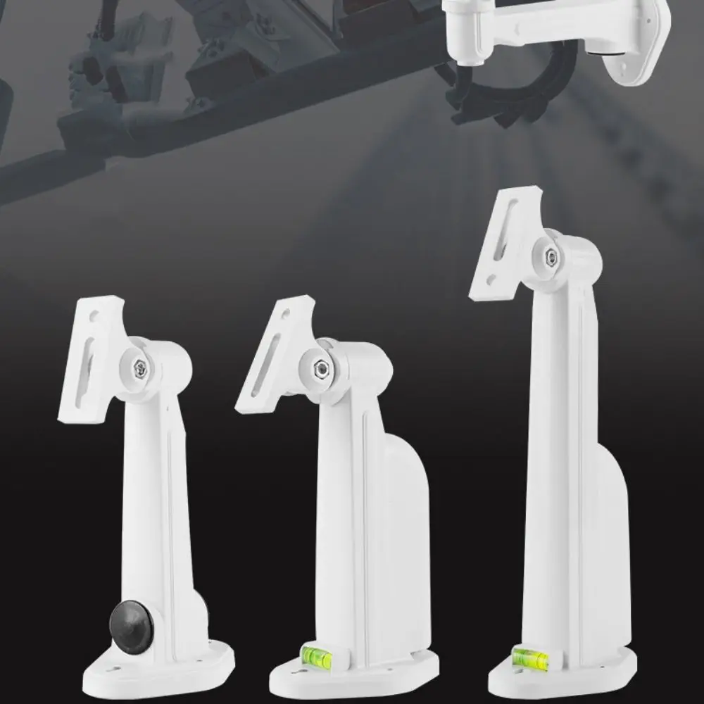 360 Degree Camera Mounting Bracket Adjustable Duckbill Head Camera Mounts Security White Wall Mount Bracket Universal