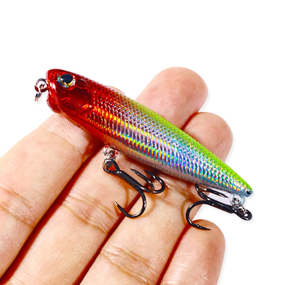 Newup Pesca Floating Pencil Wobbler 6.5Cm-5.5G Top Water Fishing Lures Bass Surface Stickbait Walking Baits Iscas Artificiais