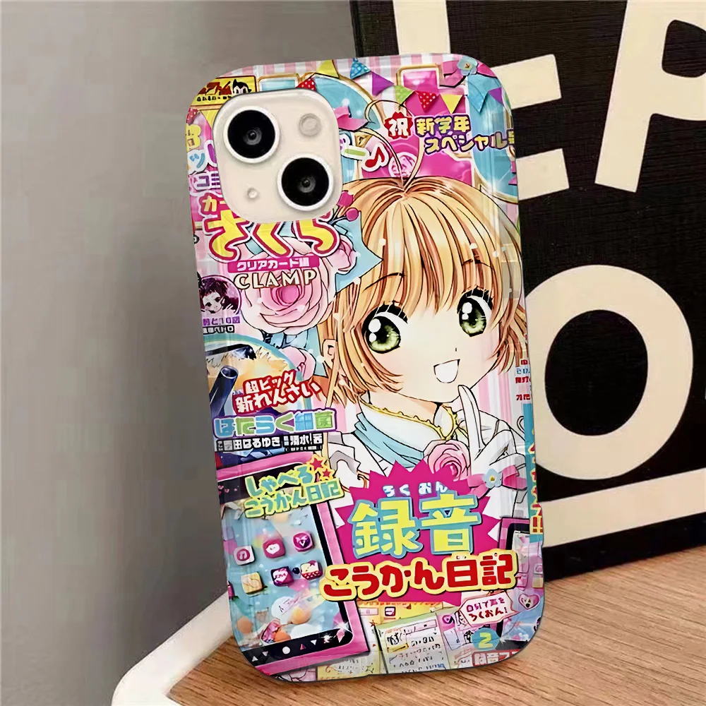 Anime Harajuku Ancient Morning Wind Girl Case for Xiaomi Redmi 12C 10 10C 9A K40 Note 13 12 Pro Plus 4G 5G Clear Y2K Girl Cover