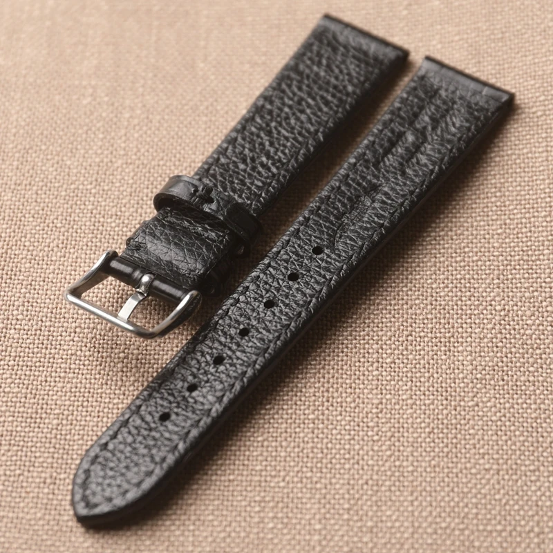 Handmade Alligator Strap, 18 19 20 21 22MM Bamboo Pattern American Crocodile Bracelet, Vintage Style Luxury Leather, S/M Short