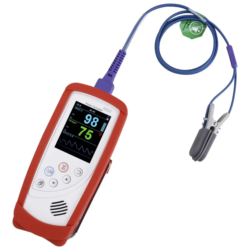 

Professional Rechargeable LCD Handheld Pulse Oximeter Veterinary Instrument for Pet Clinic Use
