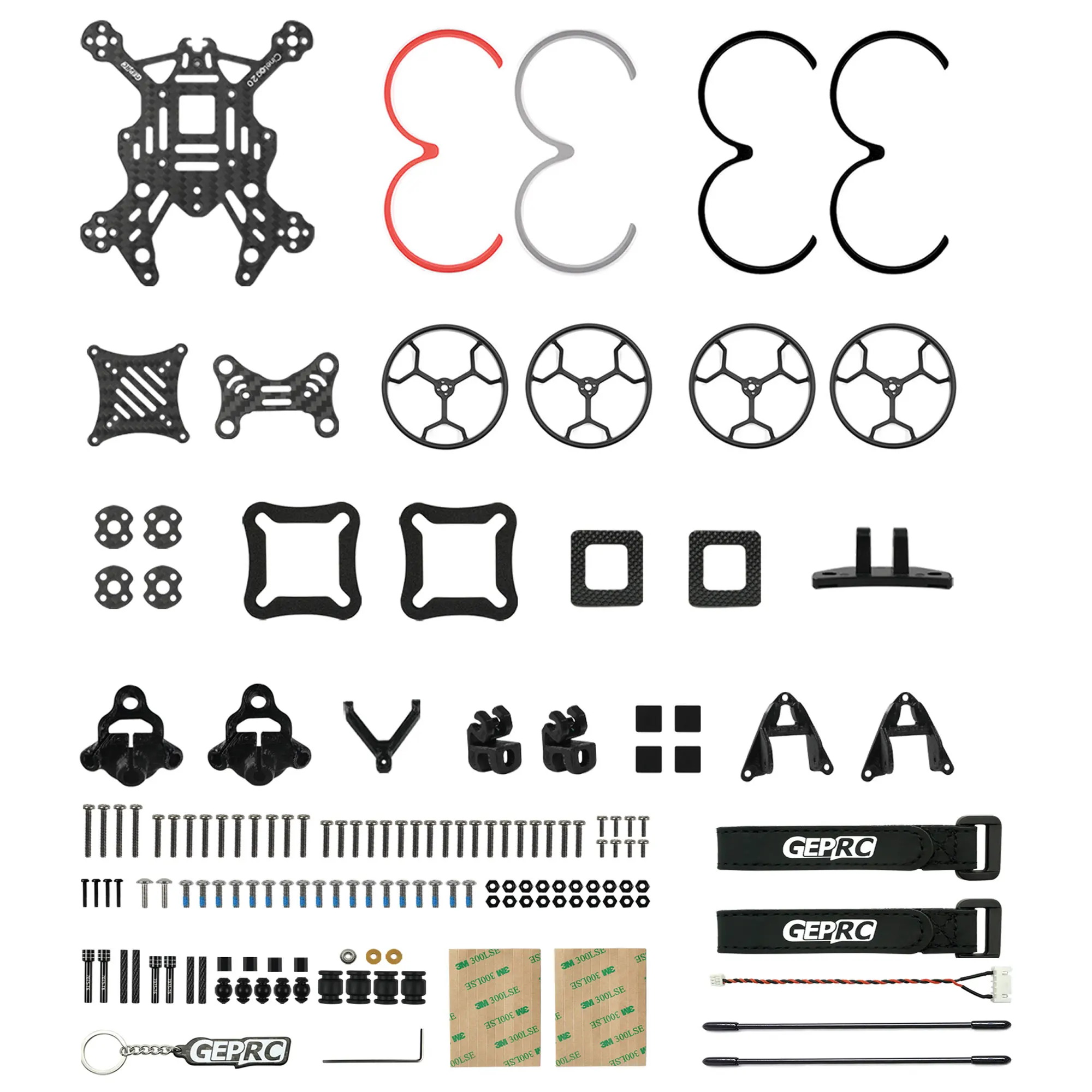 RC FPV GEP-CL20 Rahmenteile geeignet für CineLog20 Serie Drohne DIY Quadcopter Serie Drohne Ersatzzubehör Teile