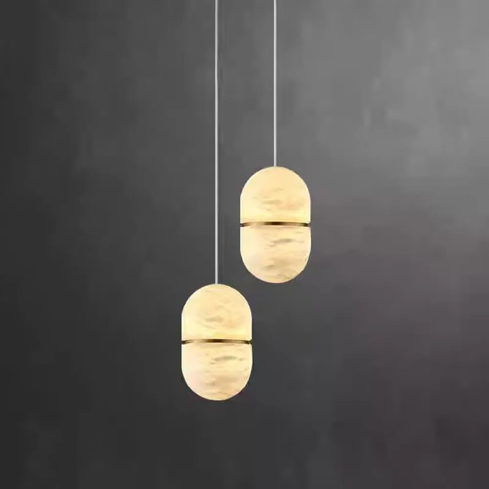 Marble Gold Chandelier 4